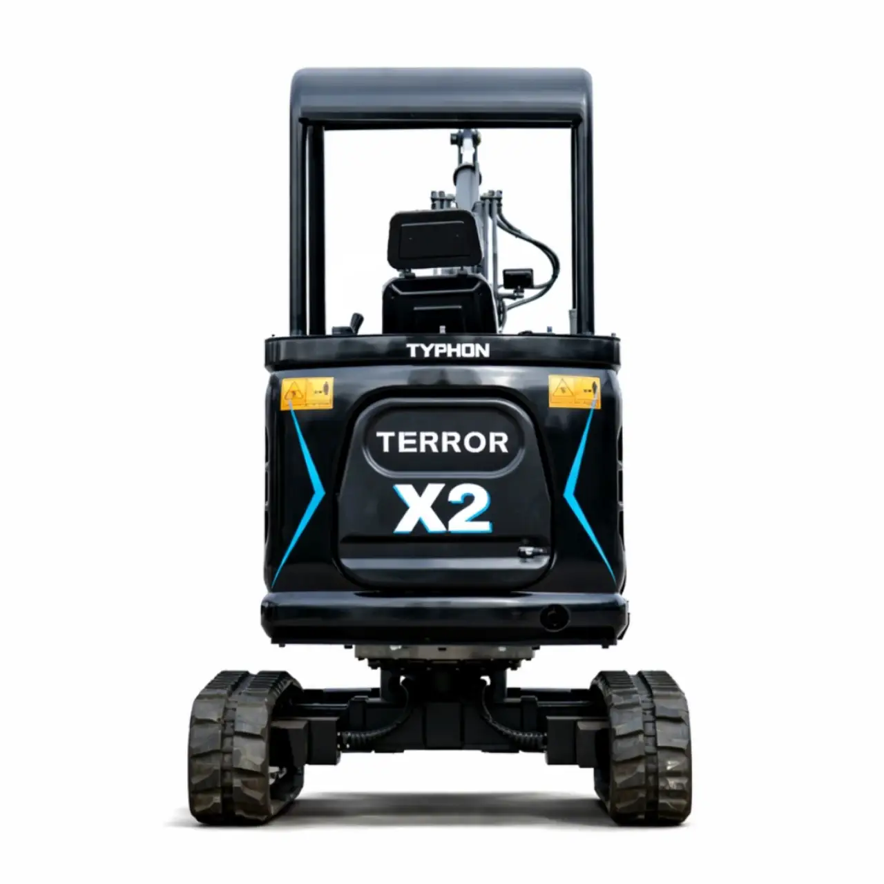 TYPHON TERROR X2 Max Canopy Mini Excavator Powerful 2.5 Ton Compact Machine with Yanmar Engine Advanced Hydraulic System
