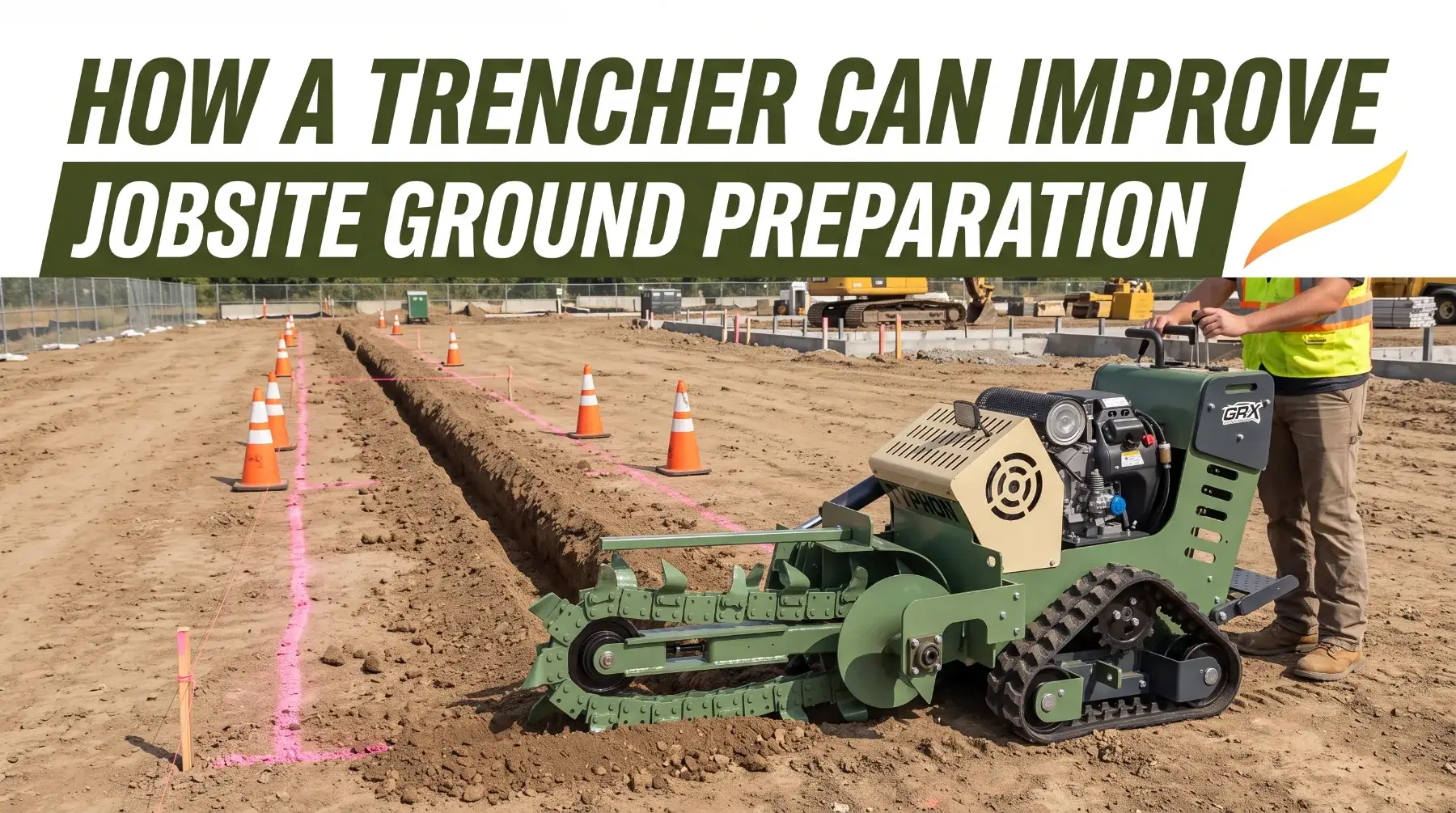 How Trencher Chain Speed Affects Ground Cutting